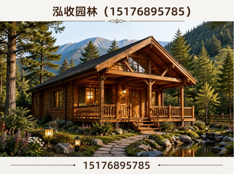 保定防腐木凉亭展示图